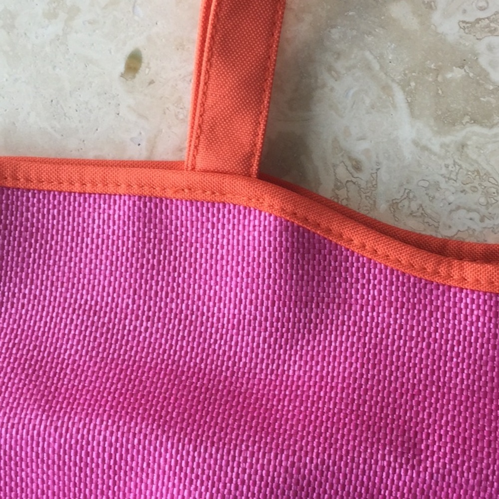 Reversible Tote Pink & Blue Floral by Lancôme - Picture 3 of 6